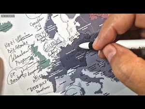 ASMR: Rise & Fall of The Third Reich - Nazi Germany | Shocking facts [ASMR History map tracing ]