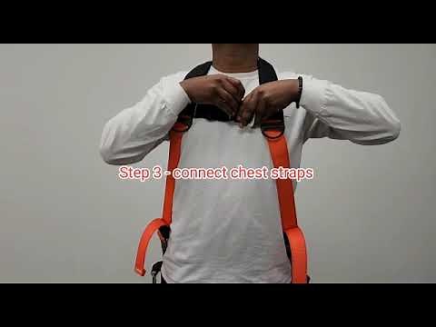 How to Correctly Put on Fall Protection Safety Harness