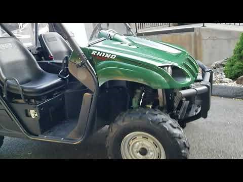 2008 Yamaha Rhino 4 x 4 UTV side by side mint condition low miles Never Off Road