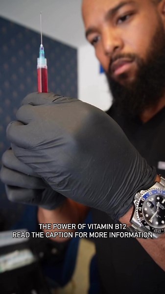 How Gigi Stays Energized and Healthy: The Power of B12 Shots! 💉✈️🥗 • • • Gigi leads a busy lifestyle. She’s always on the go, always flying around the world and on top of that is a vegetarian 🥗 which means she struggles to get in her required B12 though diet alone. Whenever Gigi is in town, her first stop is a B12 shot to keep her active, healthy, and always on the go! #b12 #vitamin #vitamicb12 #health #gymtok @Gigi Patsy OnlyF