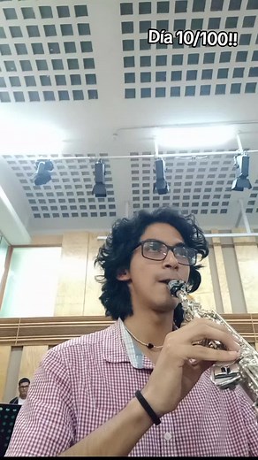 Día 10/100 (otra vez tarde xD) Cordillera de los Andes (III movt.) - Oboe (Saxoboe Soprano xD) Este es mi movimiento favorito de esta pieza para banda. La mayoría no suele disfrutar mucho el trabajo de banda cuando lleva el curso, pero a mi siempre me ha gustado esta forma de trabajo musical!! #saxtudio #100diasdeestudio #musicaclasica #solista #saxplayer #estudiante #saxosoprano #oboe #bandasinfonica