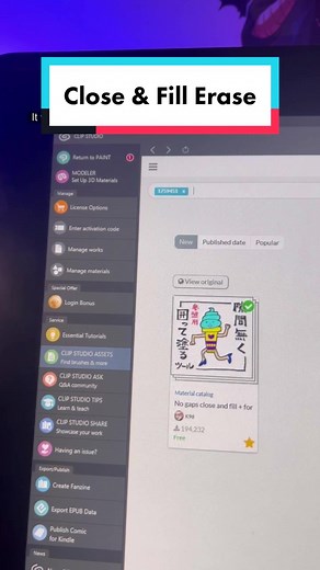 Digital Art Tutorial: How to Use Clip Studio Paint Fill Tool