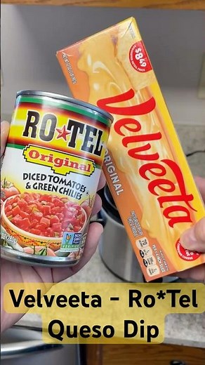 Velveeta - Ro*Tel Queso Dip (No Additions)