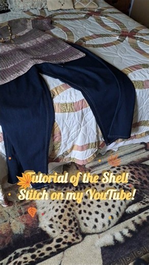 How to Crochet a shell stitch!In just few minutes! #crocheteveryday #moderncrochet #tutorials