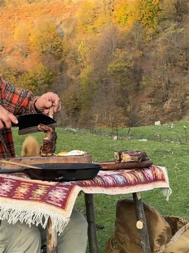 Cooking London Crisp Village Shrimp Over Wood Fire