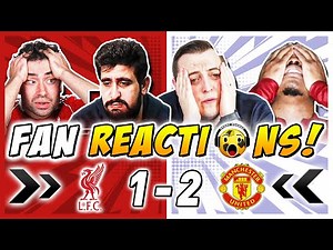 Liverpool Fans DEVASTATED 😫 Reactions to Liverpool 1-2 Man United | Premier League Fan Reactions