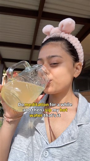 Morning routine🌅#healthylifestyle #health #drink #gummy #meditation #fyp #viral #yt #shorts 🧿🧿