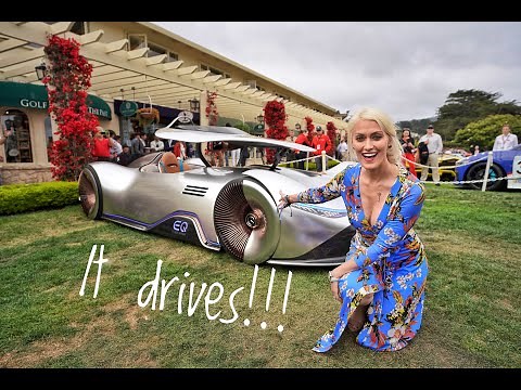 Driving The Most Insane Concept Car | Mercedes-Benz EQ Silver Arrow
