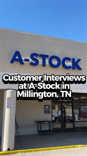 In light of our Tupelo store opening, we took a short drive to our **Millington A-Stock** to find out what customers love most about shopping here 🛒💬 From the thrill of the hunt to the unbeatable savings — they said it best 😎💸 📍 1130 Commonwealth Blvd, Tupelo, MS 38804 🎉 Grand Opening — October 18th! Get ready, Tupelo — your turn’s next! 📲 Download the **A-Stock Bids** app 🌐 Learn more at astock.com #tupeloms #millingtontn #grandopening #discountshopping #dealhunters #budgetbuys #bargain