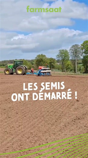 les semis ont démarré