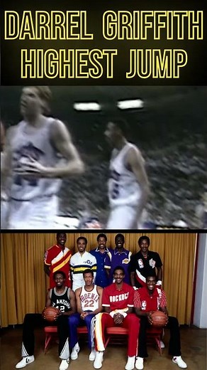 Darrell Griffith Vertical Jump : Dr Dunkenstein Highlights