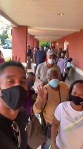 88K views · 10K reactions | 11 HOURS these Georgia voters waited in line to cast their ballots—and still managed to stay cheerful. Don't be discouraged by long lines! Remember: "If your vote didn't matter, they wouldn't try so hard to take it from you." — Samuel L. Jackson via: twitter.com/johntalsr | Vote Early 2025 | Facebook