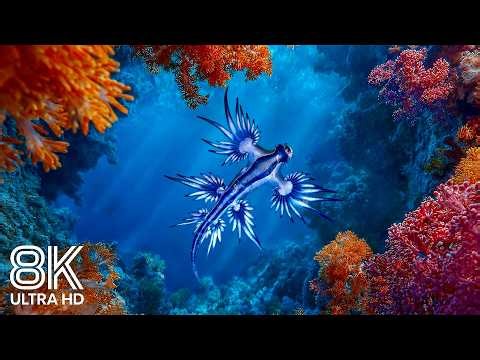 Most Beautiful Tropical & Ocean Fish in the World | 8K Ultra HD Aquarium Sleep Ambience