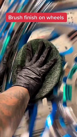 How to Achieve Brush Finish on Aluminum Wheels