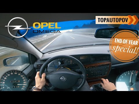 Opel Omega 2.6 V6 (132kW) |17| 4K TEST DRIVE POV - V6 SOUND, ACCELERATION & DRIFTING?!