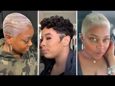 15 Soft and Feminine Short Natural Haircuts For Black Women | Edgy Short Hairstyles for Bold Women