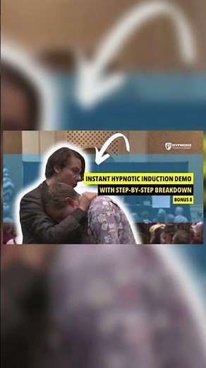 Instant Hypnotic Induction Demonstration With Step-by-Step Breakdown