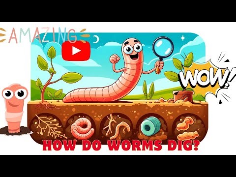 How Do Worms Dig? | Wally the Worm Explains!