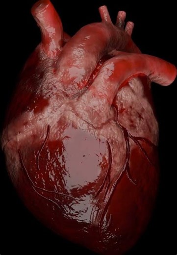 Heart Animation #anatomy #meded #3dmodel