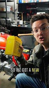 Let’s replace our old battery! #motorcycle #motorcycleadvice #motorcycletips #beginnerrider