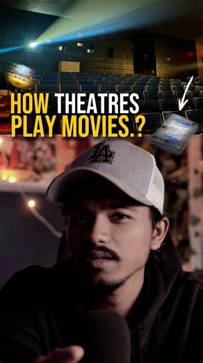 How theatres play movies ? | filmmaking | Theatres Technology #youtubeshorts #theatre