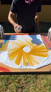 2M views · 7.8K reactions | How to Make a Tie-Dye Shirts With Noodles! | Cliftonn Dean | Facebook