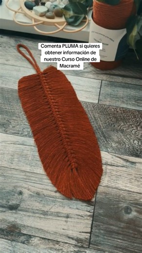 2.3K views · 292 reactions | Tutorial Pluma Macramé  Siga a...