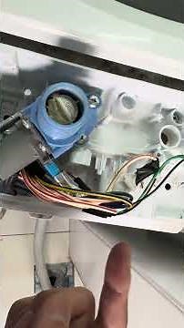 RV DIY - how to repair washing machine sharp ESS712 E9 error