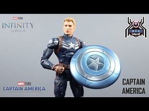 Marvel Legends Stealth CAPTAIN AMERICA Strike Suit Infinity Saga Winter Soldier MCU Figure Review