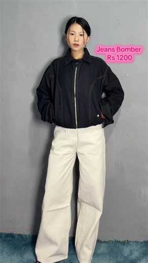 Jeans Bomber Jacket Rs 1200 — Buy Denim Bomber Jacket Online