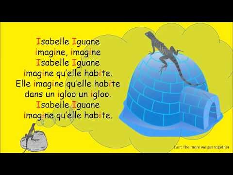 Isabelle Iguane - Phonétique Animée