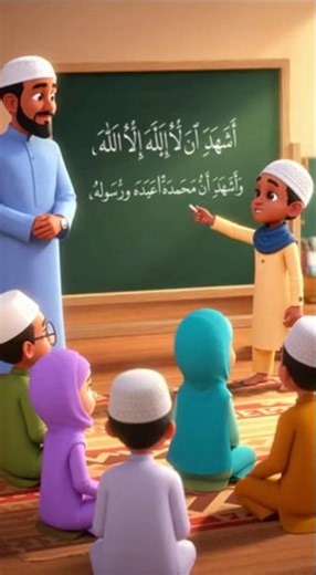 सबसे प्यारा कलमा 🤍 | Kalima Shahada for Kids