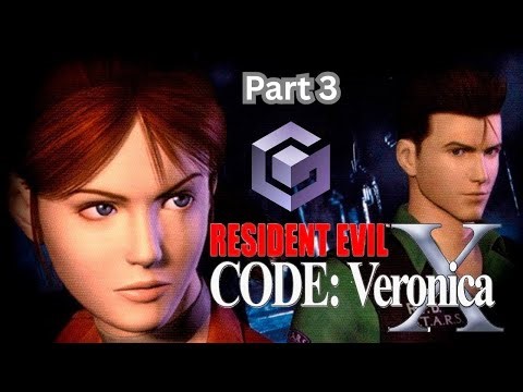 Resident Evil Code Veronica gamecube playthrouhg part 3 (retro gaming)