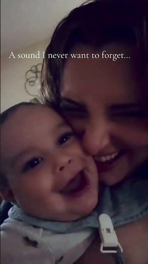 Mom kissing baby giggling 🥰 momlife heart full ❣️ #momlifeheartfull