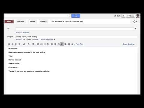 Get Organized: Setting Up Email Templates