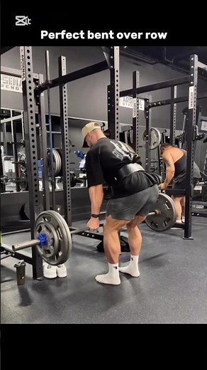 Perfect bent over row