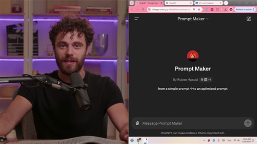 How to make a ChatGPT prompt faster | Ruben Hassid posted on the topic | LinkedIn
