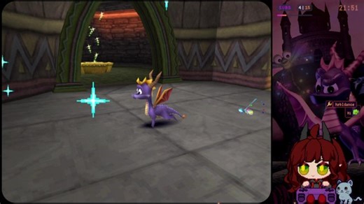 Spyro First Playthrough Day 2 with Smol EL〘Spyro: the Dragon PS1〙 ₍^. .^₎Ⳋ ✩°｡⋆˚⁺