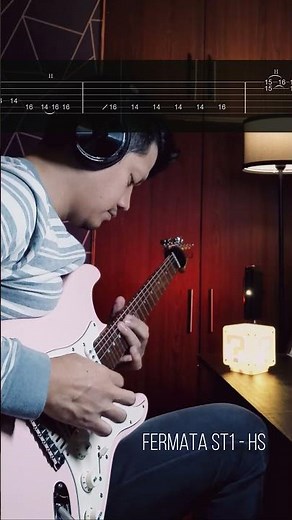 KITCHIE NADAL - SAME GROUND GUITAR SOLO TAB #shorts #opmsong #guitarsolotabs