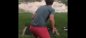 This impression of Keegan Bradley's pre-shot routine is AMAZING!
