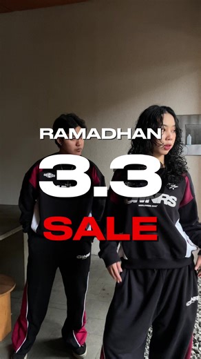 🌙✨ RAMADHAN 3.3 SALE ✨🌙 Waktunya berburu berkah & belanja hemat maksimal! 🕗 KHUSUS JAM 20:00 & 00:00 WIB – jangan sampai kelewatan! 💥 Beli 2 Gratis 1 Diskon 33% s/d 100RB 🎁 VOUCHER SPESIAL LAINNYA: 🔸 Voucher Diskon 50% s/d 100RB 🔸 Diskon 15% s/d 1.5JT 🔸 Diskon 27% s/d 200RB spesial Fashion & Kecantikan 🔸 Pasti Dapat Diskon 99% 🔸 Gratis Ongkir Rp0 Belanja makin puas, harga makin pas! Set alarm kamu & checkout tepat waktu ya! ⏰🔥 #ownersworldwide #ownyourself #ramadhan #twindate #localbr