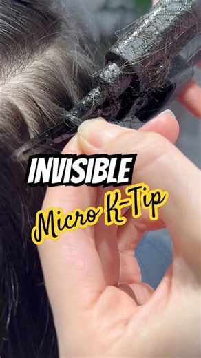 Hidden Hair Extension Technique | How to Hide Your Bonds Perfectly ✨#ktips #invisibleextensions