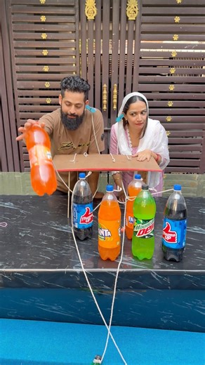 Throw The Clip Bottle Challenge, Who Will Stay Till The End? #familygames #familychallenge