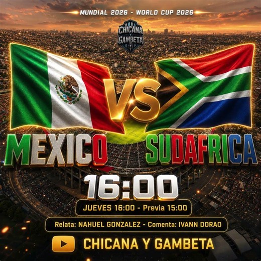DONDE VER MEXICO VS SUDAFRICA EN VIVO 🔴📺⚽🌎| MUNDIAL 2026 🔥 WORLD CUP 2026 COMPLETO