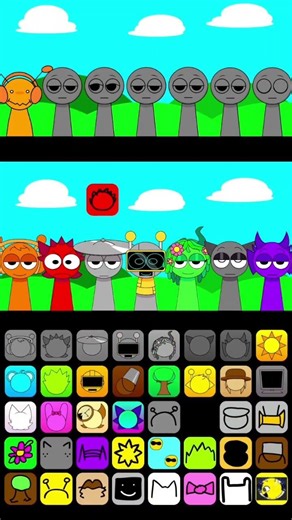 🤡 Sprunki Pyramixed Vs Kino Best Mod 🎼🎷🔥 #incredibox​ #sprunki​ #incrediboxsprunki​ #shorts​ #duomix