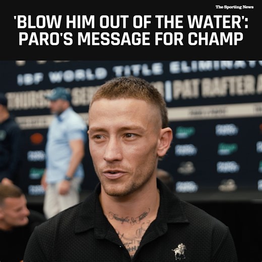 "Beat him in every single aspect." Liam Paro can't wait to get his hands on the champion in his new division. #ParoPapot | The Sporting News Australia