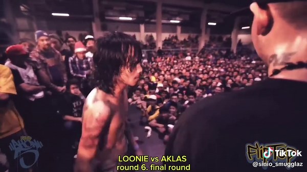 #fliptop #laughtrip😂🤣🤘goodvibes #fliptopbattle LOONIE vs AKLAS round 6 final