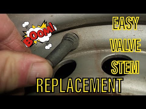 How To Replace A Tire Valve Stem Without Removing The Tire
