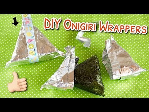 DIY Onigiri (Rice Ball) Wrappers | OCHIKERON | Create Eat Happy :)