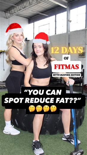 STEFANIE✨| Women’s Fitness Coach | 🎅🏼 12 DAYS OF FITMAS: MYTH BUSTING EDITION 🎅🏼 Today we’re busting the BIG myth that you can spot-reduce fat… …which unfortunately cannot... | Instagram